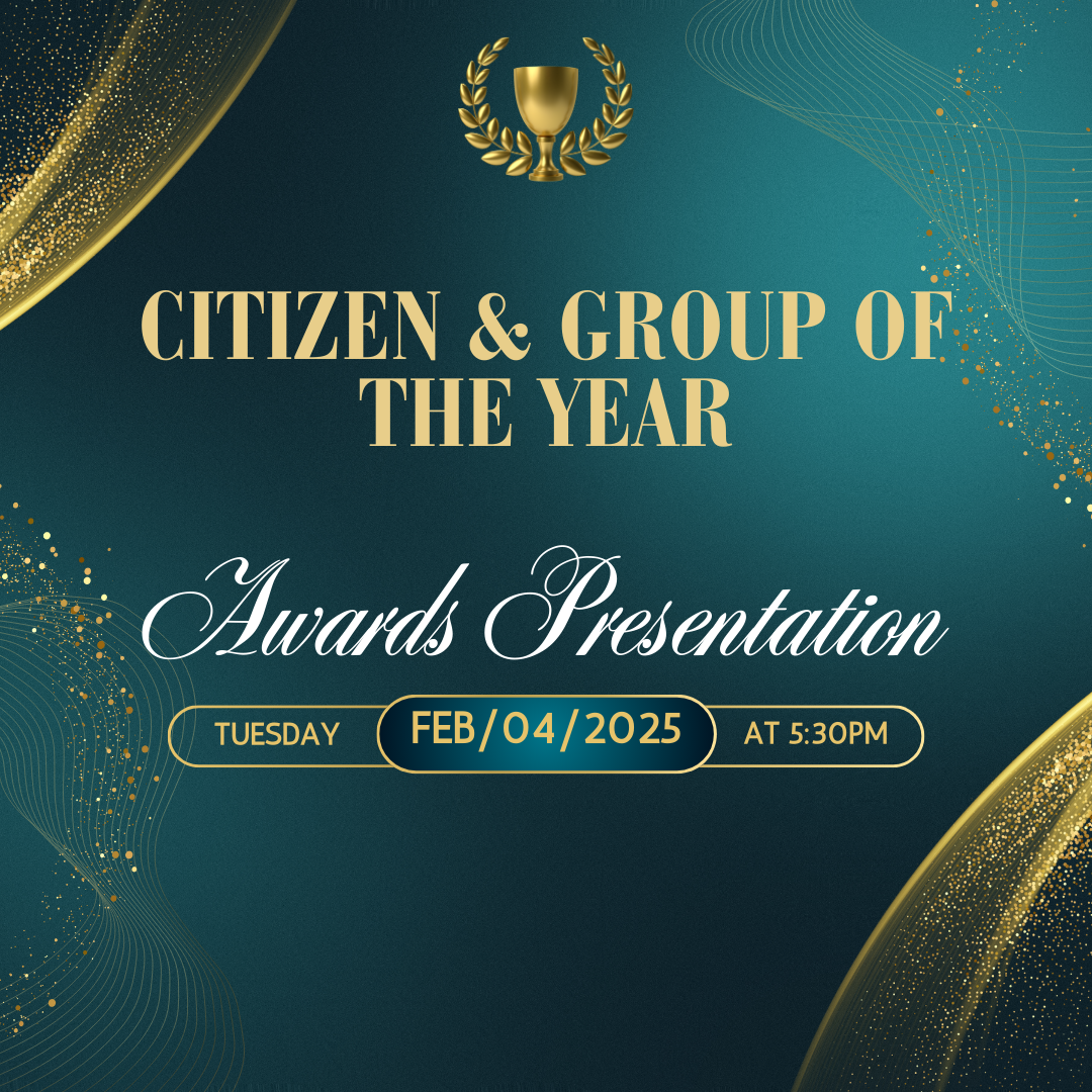 Citizen & Group of the Year - Awards Presentation